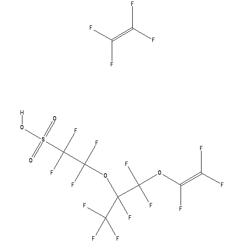 Chemical structure of Nafion117 solution