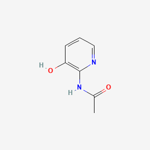 Chemical structure of 2-(Acetylamino)-3-Pyridinol
