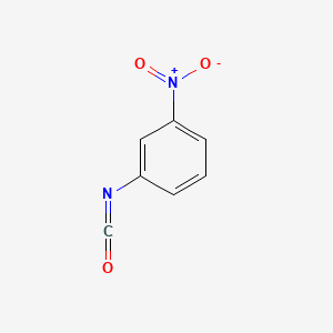 Chemical structure of 3-Nitrophenyl isocyanate