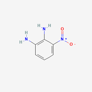 Chemical structure of 3-Nitro-1,2-phenylenediamine