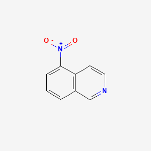 Chemical structure of 5-Nitroisoquinoline