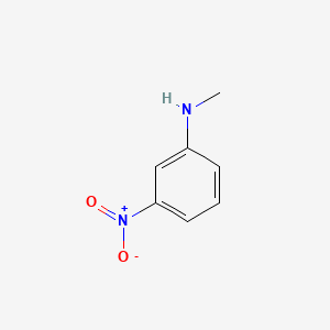 Chemical structure of 3-Nitro-N-methylaniline