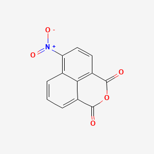 Chemical structure of 4-Nitro-1,8-naphthalic anhydride