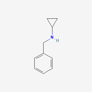 Chemical structure of N-Cyclopropylbenzylamine