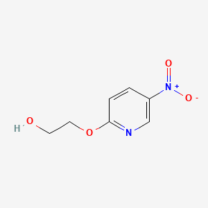 Chemical structure of 2-(5-Nitro-2-pyridyloxy)ethanol