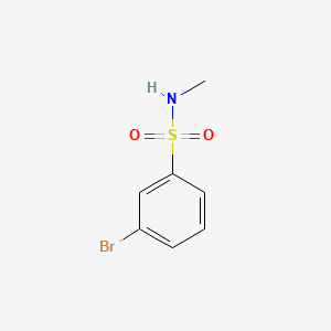 Chemical structure of 3-Bromo-N-methylbenzenesulfonamide