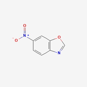 Chemical structure of 6-Nitrobenzoxazole