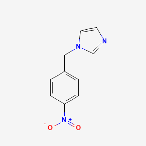 Chemical structure of 1-(4-Nitrobenzyl)-1H-imidazole
