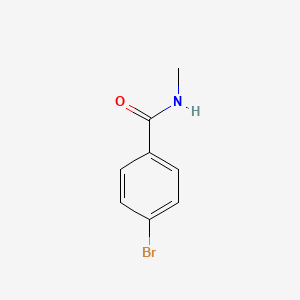Chemical structure of N-Methyl 4-bromobenzamide