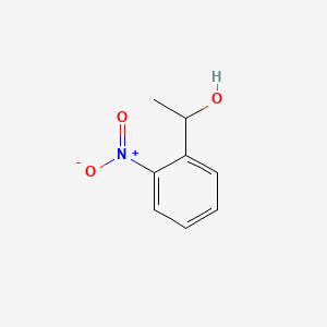 Chemical structure of 1-(2-Nitrophenyl)ethanol