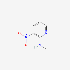 Chemical structure of N-Methyl-3-nitro-2-pyridinamine