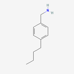 Chemical structure of 4-N-Butylbenzylamine hydrochloride