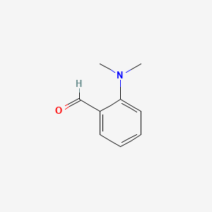 Chemical structure of Benzaldehyde, (dimethylamino)-