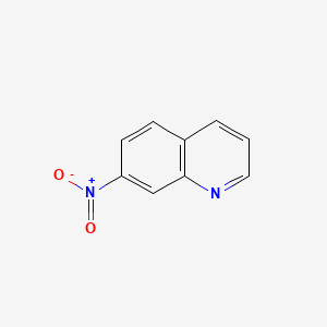 Chemical structure of 7-Nitroquinoline