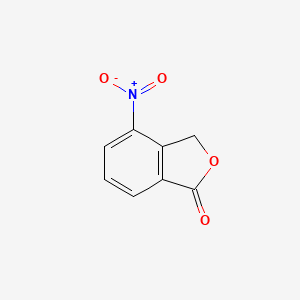 Chemical structure of 4-Nitrophthalide