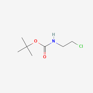 Chemical structure of N-Boc-2-chloroethylamine