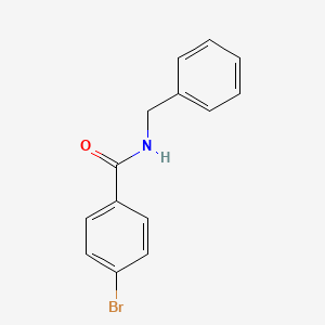 Chemical structure of N-Benzyl 4-bromobenzamide