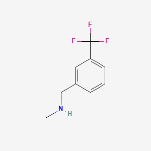 Chemical structure of N-Methyl-n-[3-(trifluoromethyl)benzyl]amine