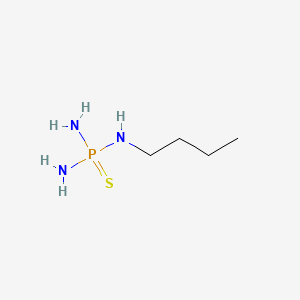 Chemical structure of N-Butylthiophosphoric Triamide
