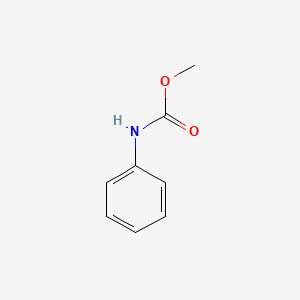 Chemical structure of Methyl phenylcarbamate