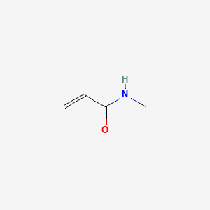 Chemical structure of N-Methyl-2-Propenamide