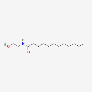 Chemical structure of N-(2-Hydroxyethyl)dodecanamide