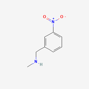 Chemical structure of N-Methyl-1-(3-nitrophenyl)methanamine