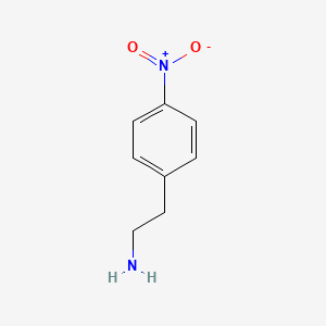 Chemical structure of 4-Nitro-Phenethylamine