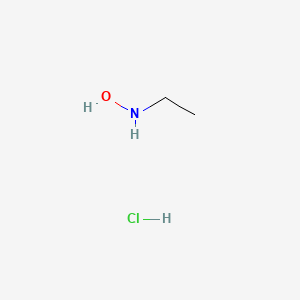 Chemical structure of N-Ethylhydroxylamine hydrochloride