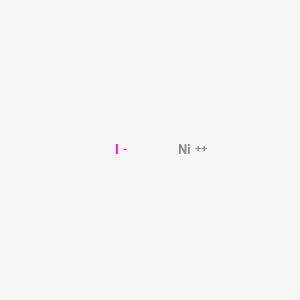 Chemical structure of Nickel iodide hydrate
