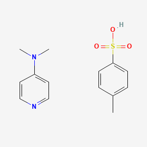 Chemical structure of N,N-Dimethylpyridin-4-amine 4-methylbenzenesulfonate