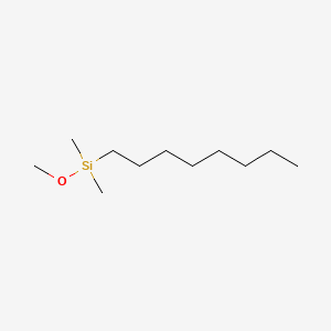 Chemical structure of n-Octyl Dimethyl Methoxysilane
