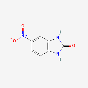 Chemical structure of 5-Nitro-1H-benzo[d]imidazol-2(3H)-one