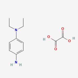 Chemical structure of N,N-Diethyl-p-phenylenediamine oxalate salt