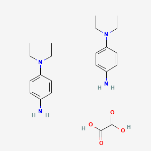 Chemical structure of N,N-Diethyl-p-phenylenediamine oxalate