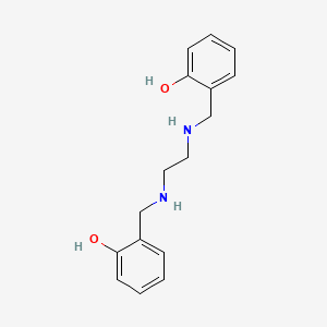 Chemical structure of N,N''-Bis(2-hydroxybenzyl)ethylenediamine