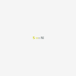 Chemical structure of Nickel(II) sulfide