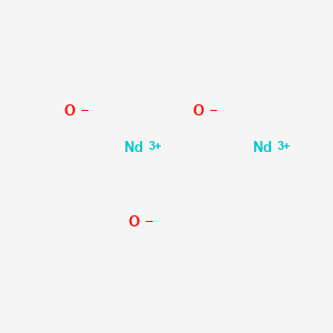 Chemical structure of Neodymium oxide