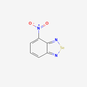 Chemical structure of 4-Nitro-2,1,3-benzoselenadiazole