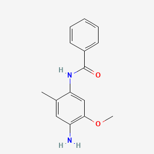 Chemical structure of Fast Violet B
