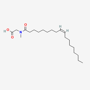 Chemical structure of 2-(N-Methyloleamido)acetic acid