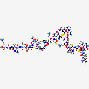Chemical structure of Nisin Z