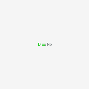 Chemical structure of Niobium boride