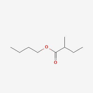 Chemical structure of N-Butyl 2-Methylbutyrate