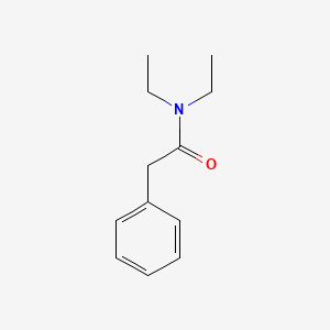 Chemical structure of N,N-Diethyl-2-Phenylacetamide
