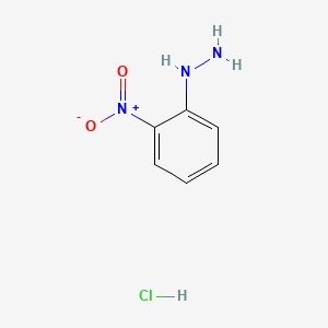 Chemical structure of 2-Nitrophenylhydrazine Hydrochloride