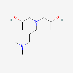 Chemical structure of N,N-Dimethyl-N',N'-di(2-Hydroxypropyl)-1,3-Propanediamine
