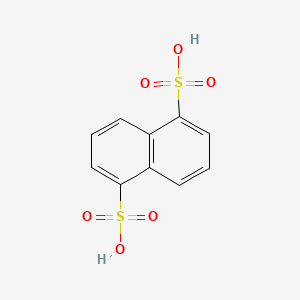 Chemical structure of 1,5-Naphthalenedisulfonic acid