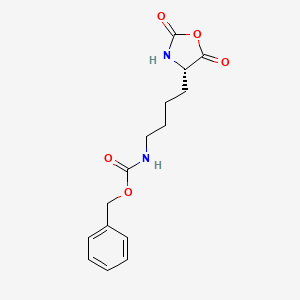 Chemical structure of N6-Carbobenzoxy-L-lysine N-Carboxyanhydride
