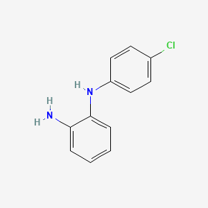 Chemical structure of N-(4-Chlorophenyl)-1,2-phenylenediamine